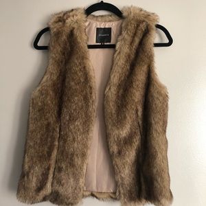 Dynamite Faux Fur Vest